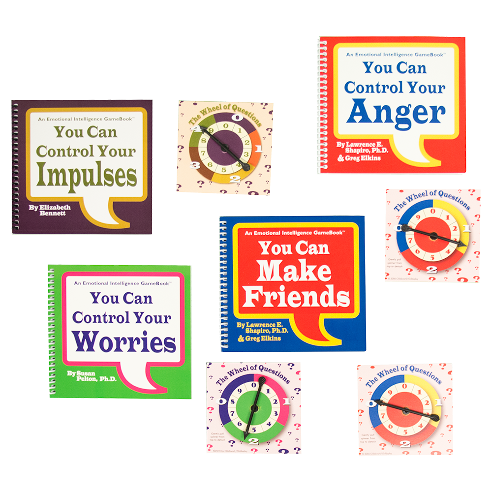 Spin & Learn! Emotional Intelligence Games - Set of 4