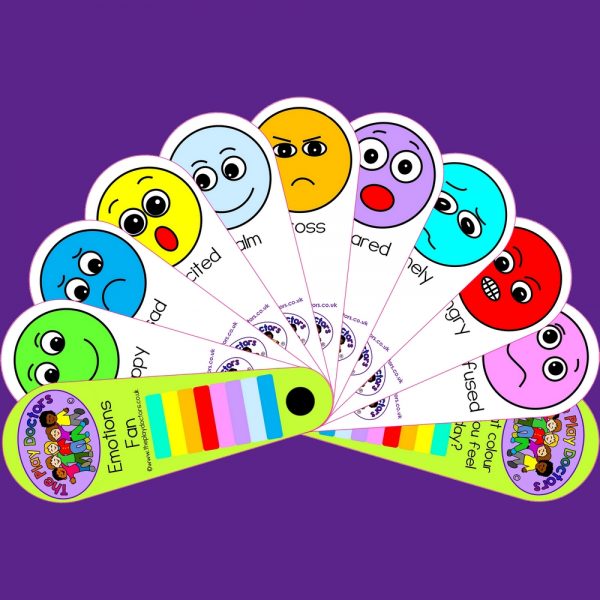 Emotions Face Fan