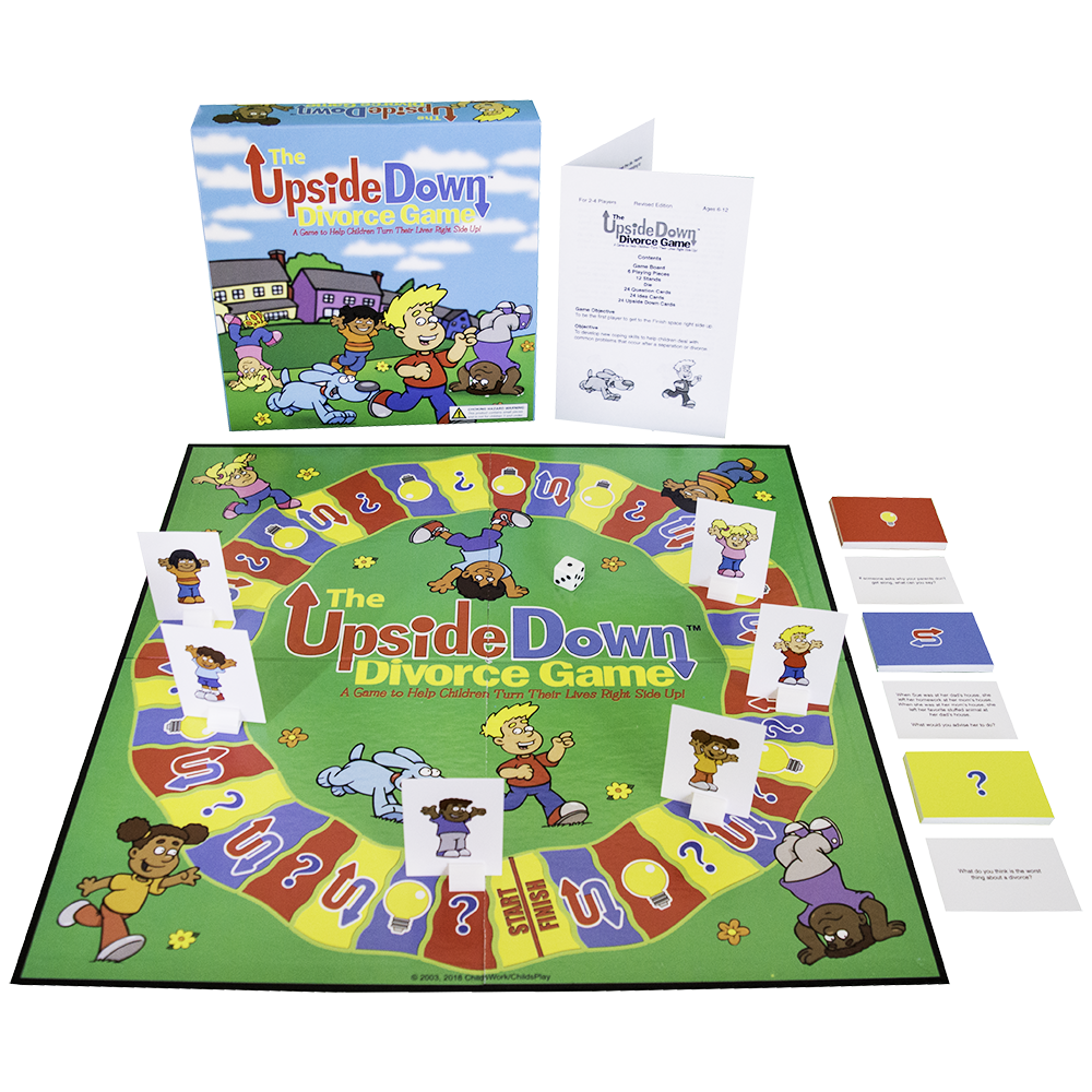 The Upside Down Divorce Board Game