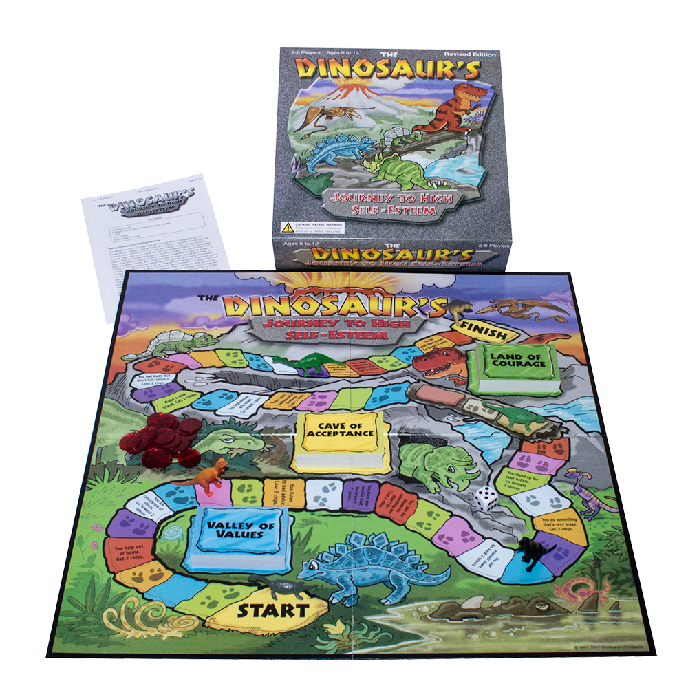 The Dinosaur's Journey to High Self Esteem Board Game