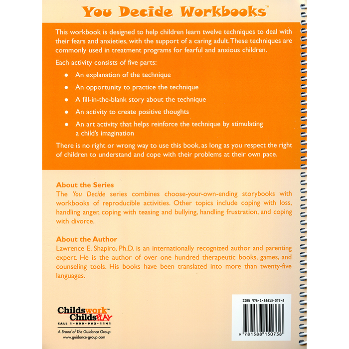 You Decide About Dealing With Fears Book & Workbook