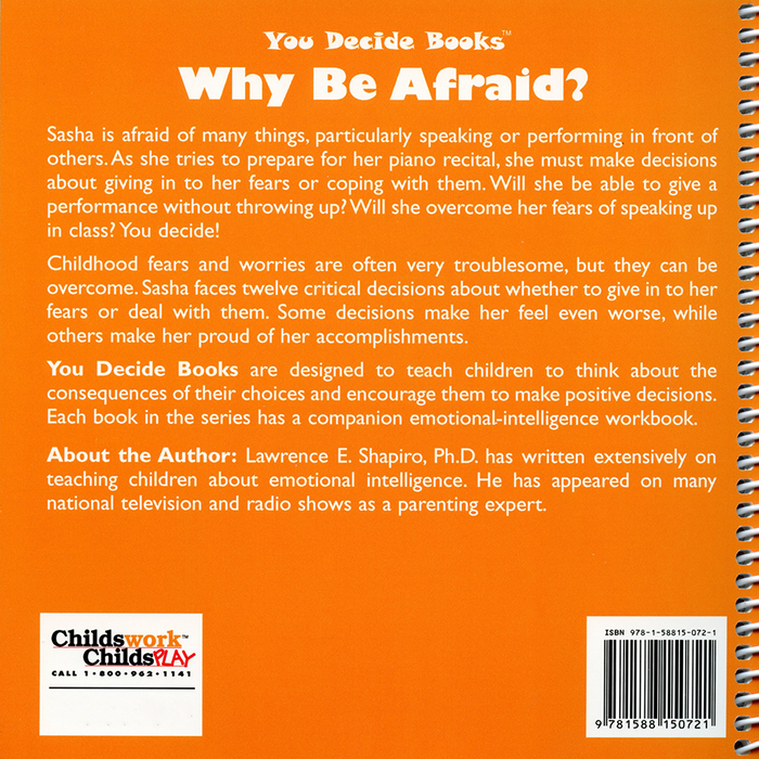 You Decide About Dealing With Fears Book & Workbook