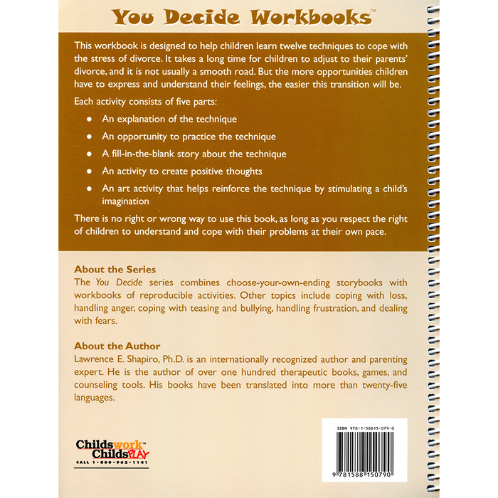 You Decide About Coping With Divorce Book & Workbook
