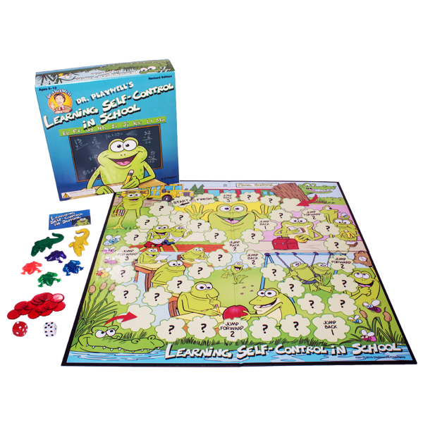 Dr. Playwell's Learning Self Control in School Board Game