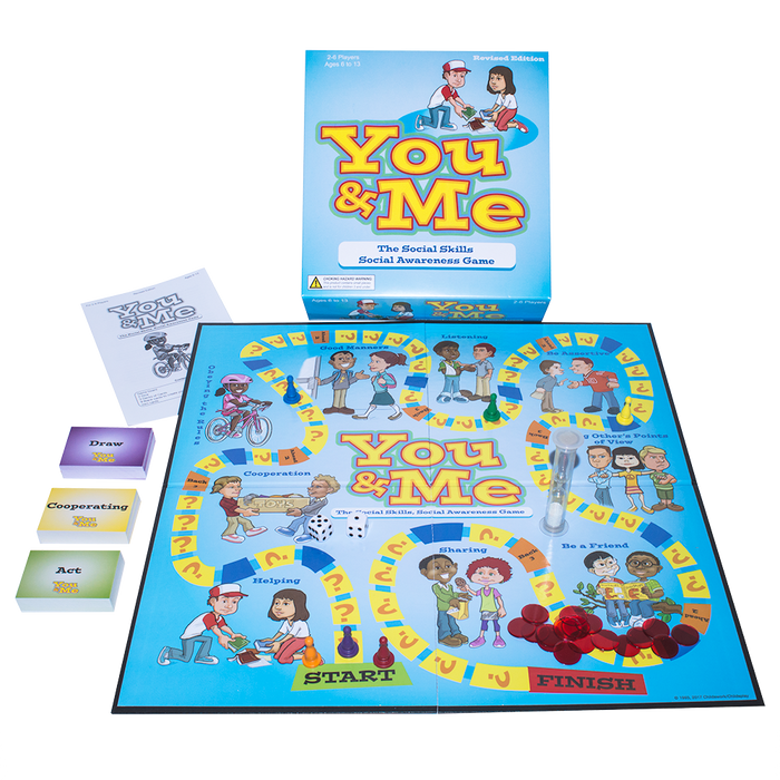 The You & Me Social Skills Board Game Revised Edition