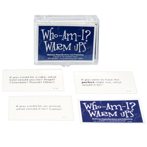 Who Am I? Warm Up Cards for Adults product image
