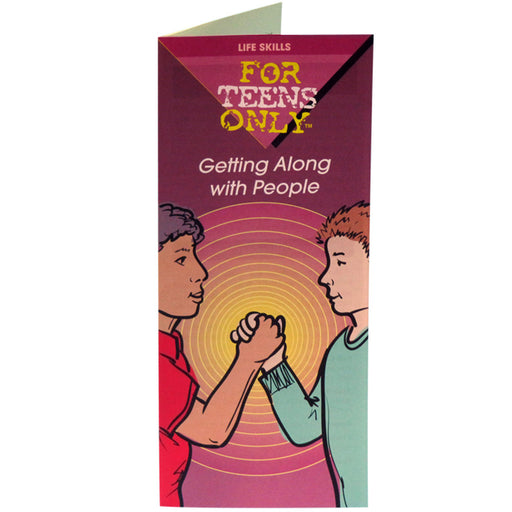 For Teens Only Pamphlet: Getting Along with Peopl 25 product image