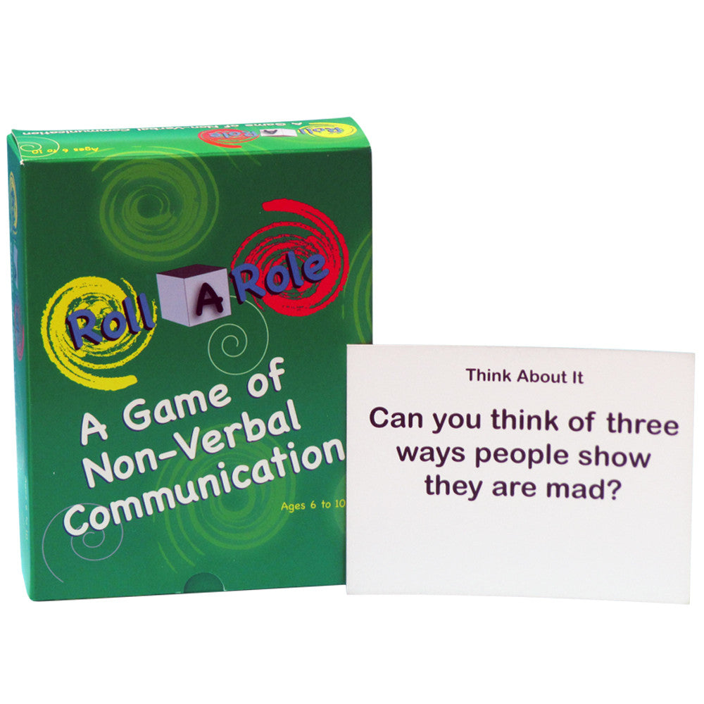 Roll A Role: A Game of Non Verbal Communication Cards Only product image