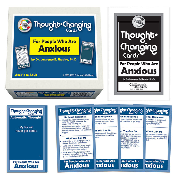 Thought Changing Cards for People who are Anxious