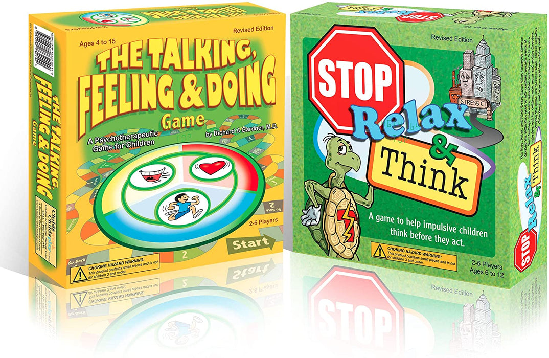 The Talking, Feeling, Doing & Stop, Relax, Think Game Bundle