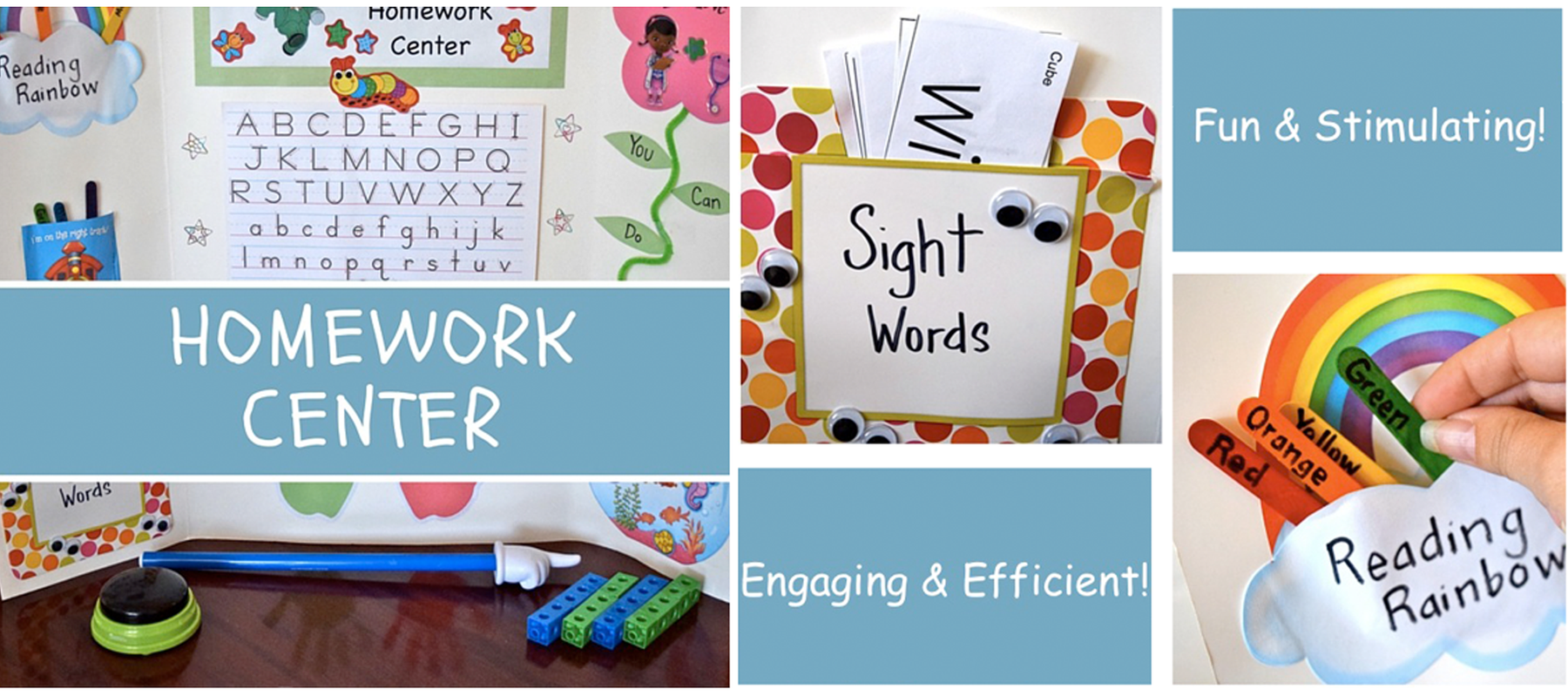 How To Create The Perfect Homework Center by Cristina Margolis