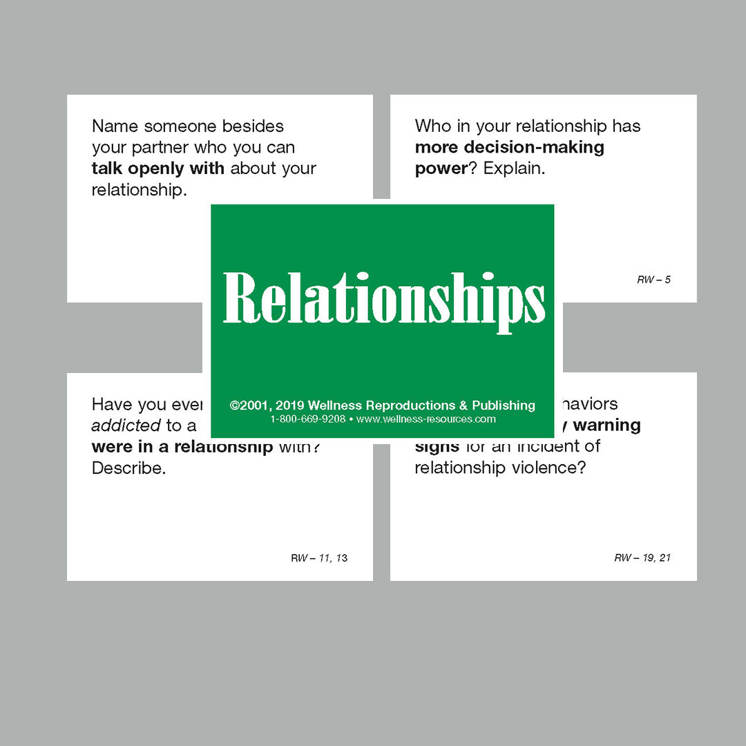 The Relationship Cards Childswork/Childsplay — Childs Work Childs Play