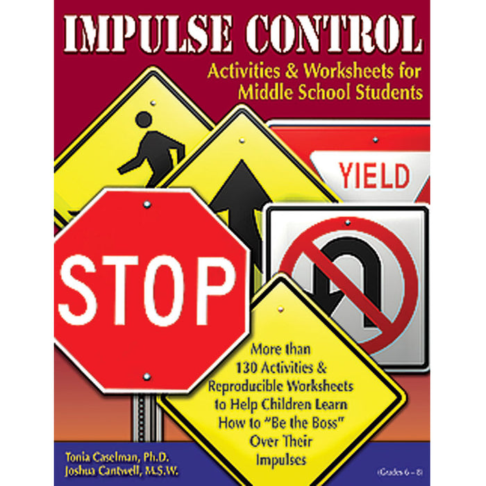 Impulse Control Book Middle School with CD product image