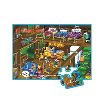 Who is Being Responsible and Respectful? Friendship Farm Puzzle Game product image