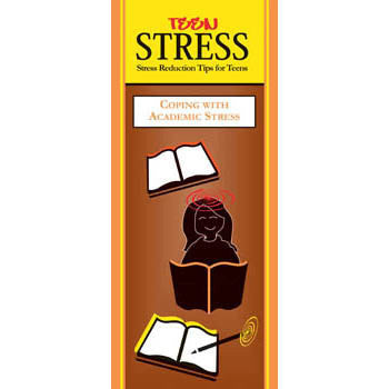 Teen Stress Pamphlet: Coping with Academic Stress 25 pack product image