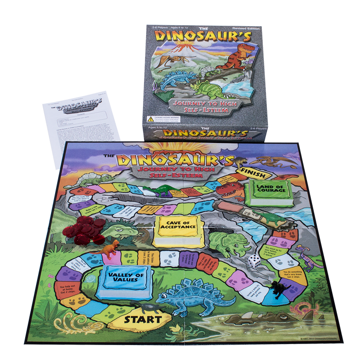 The Dinosaur's Journey to High Self Esteem Board Game