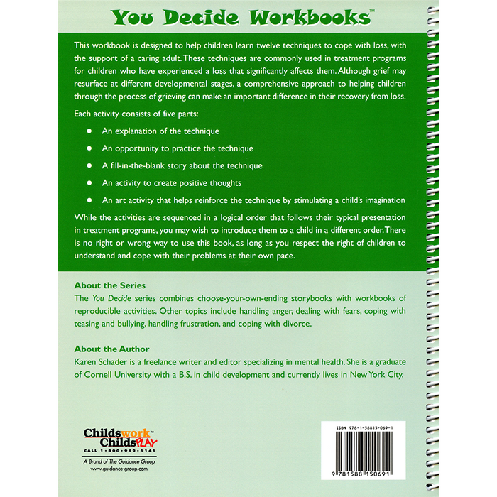 You Decide About Coping with Loss Book & Workbook