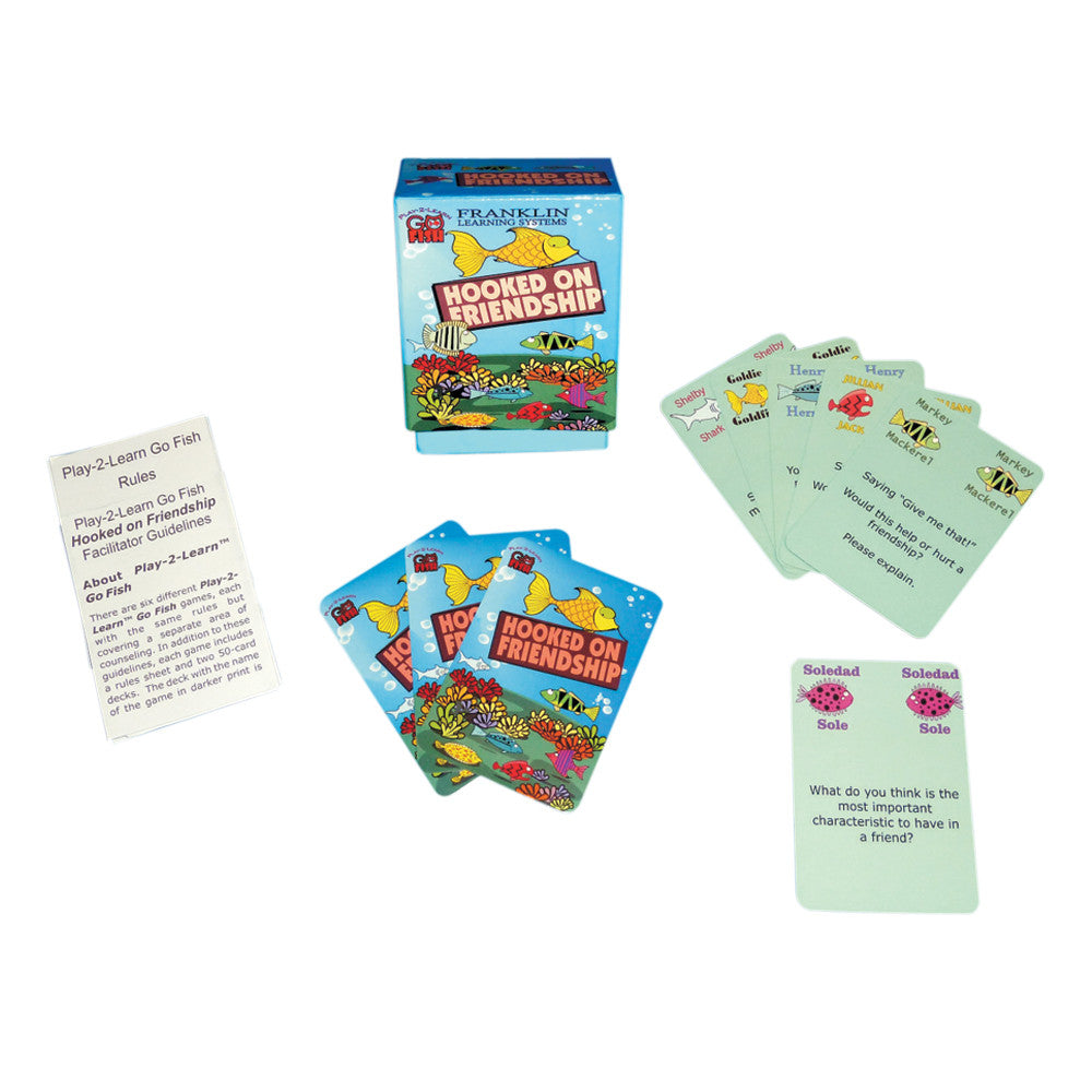 Play 2 Learn Go Fish: Hooked on Friendship Card Game product image