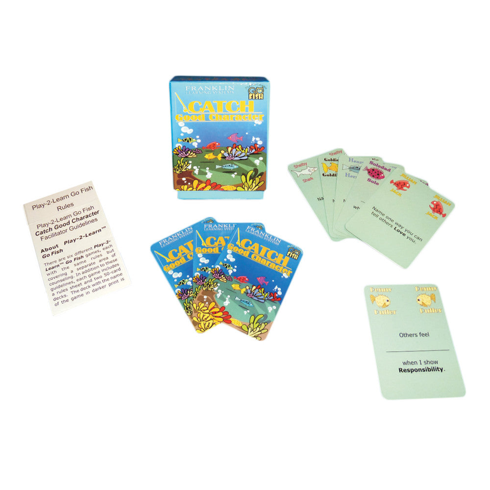 Play 2 Learn Go Fish: Catch Good Character Card Game product image