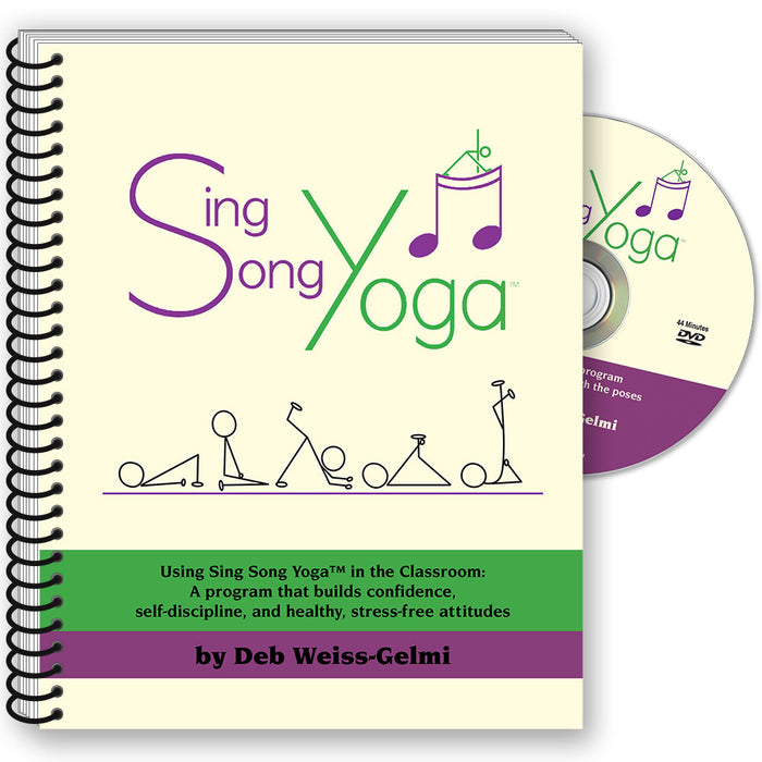 Sing Song Yoga Book with DVD