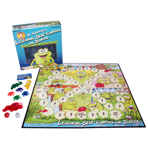 Dr. Playwell's Learning Self Control in School Board Game