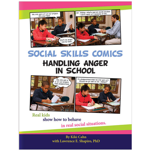 Social Skills Comics for Kids: Handling Anger in School product image
