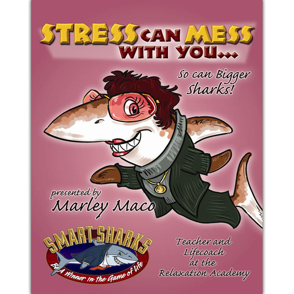 Smart Sharks STRESS Can Mess with You Card Game product image