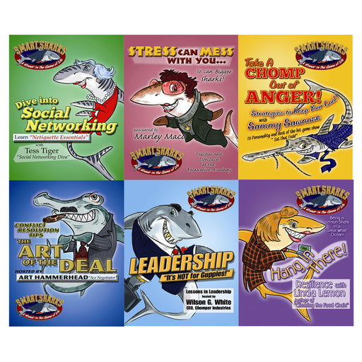 Smart Sharks Set of 6 Card Games product image