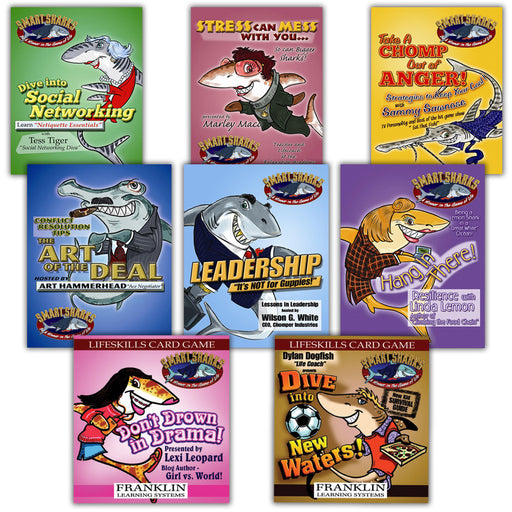 Smart Sharks Set of 8 Card Games product image