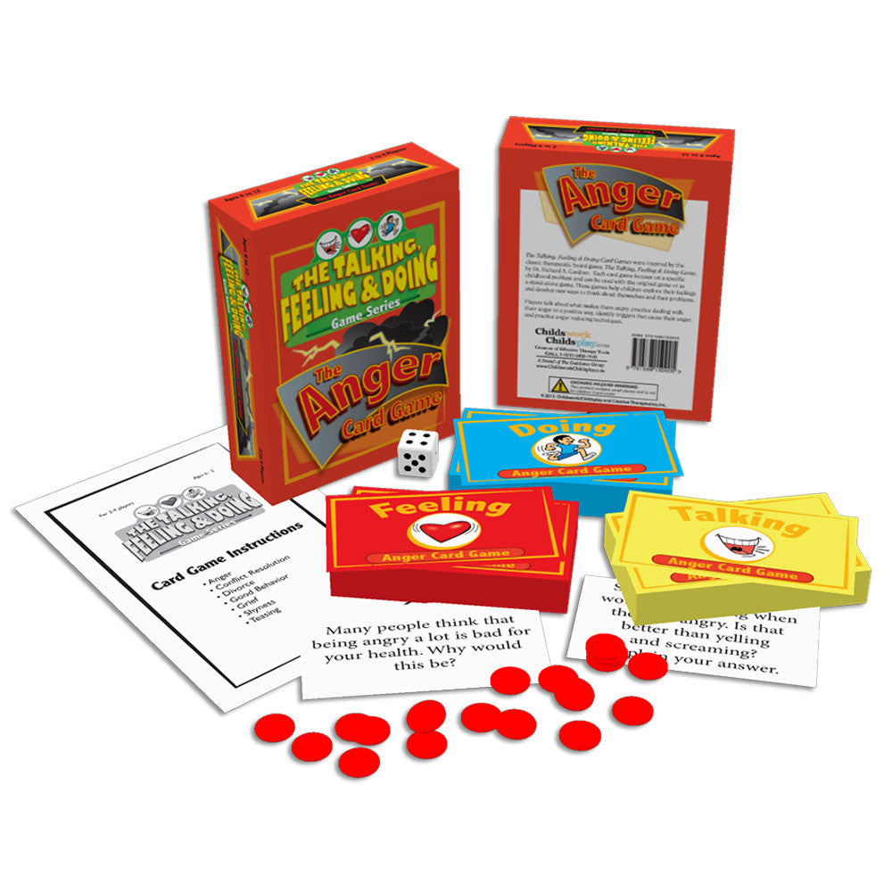 The Talking, Feeling & Doing Anger Card Game product image