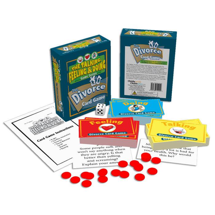 The Talking, Feeling & Doing Divorce Card Game product image