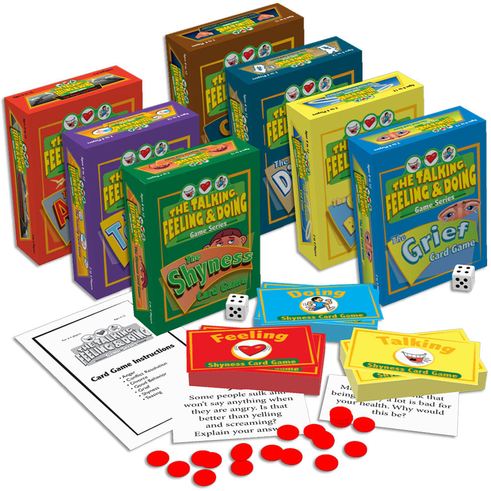 The Talking, Feeling & Doing Card Games Set of 7 Childswork/Childsplay ...