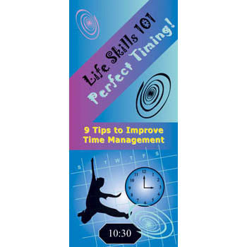 Life Skills 101 Pamphlet: Perfect Timing Time Management Skills 25 pack product image