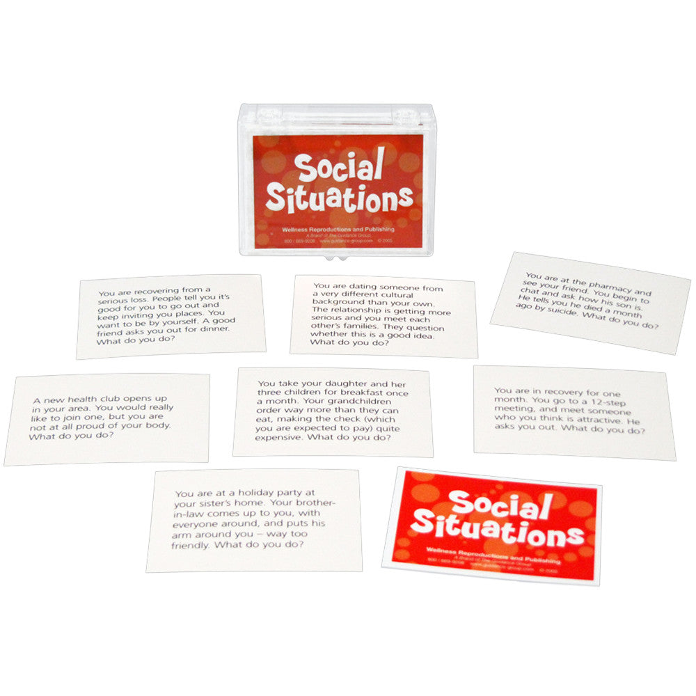 Social Situations Cards for Adults product image