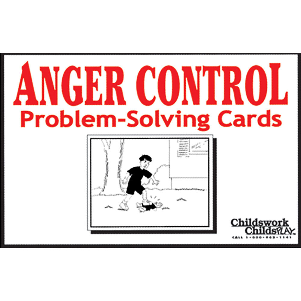 Anger Control Problem Solving Cards product image