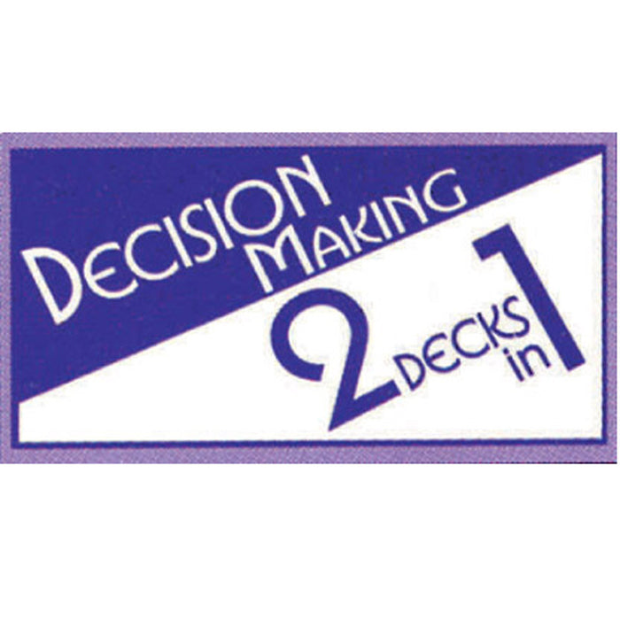 Decision Making 2 Decks in 1 Card Game product image
