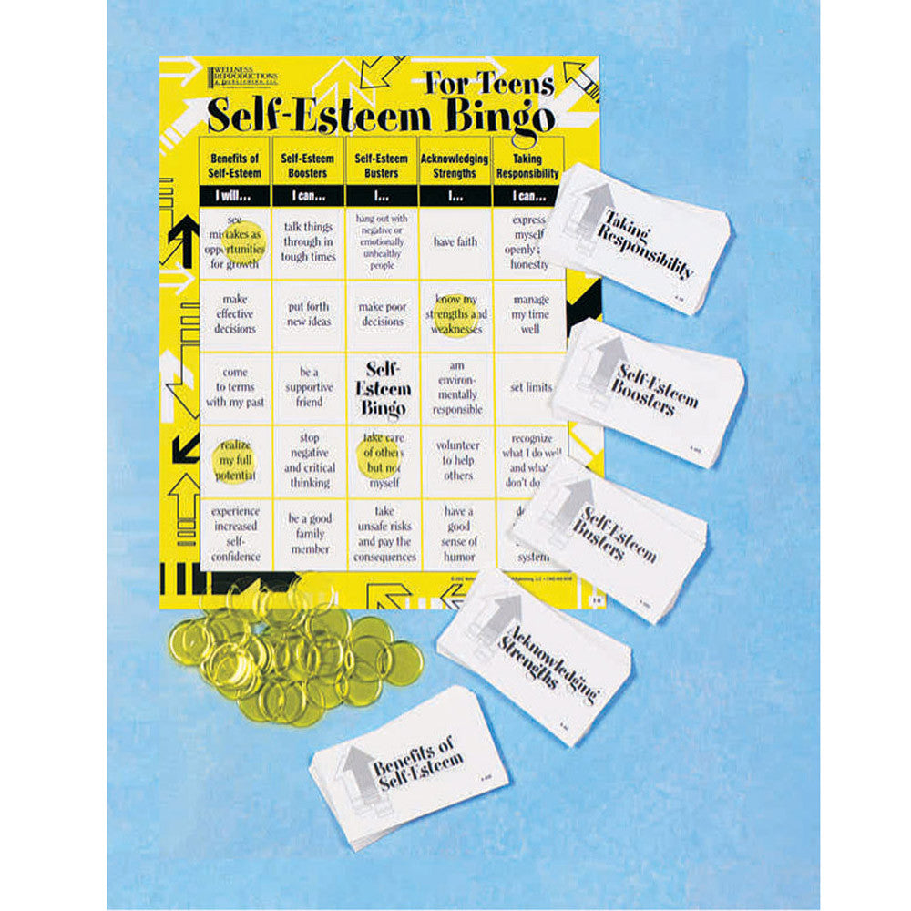 Self Esteem Bingo Game for Teens product image