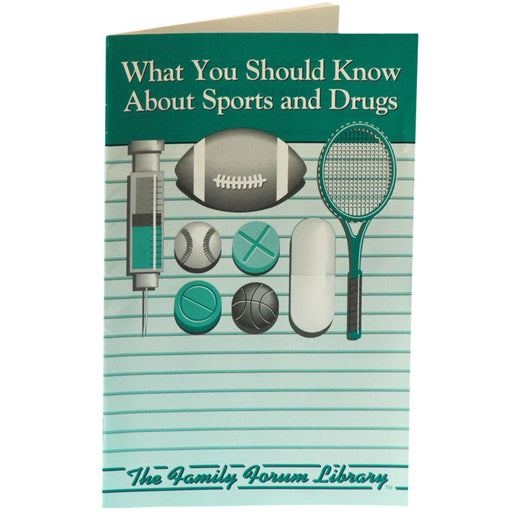 Family Forum Booklet: What You Should Know About Sports and Drugs 25 pack product image