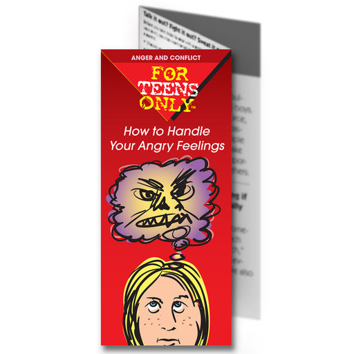 For Teens Only Pamphlet: How to Handle Your Angry Feelings 25 pack product image