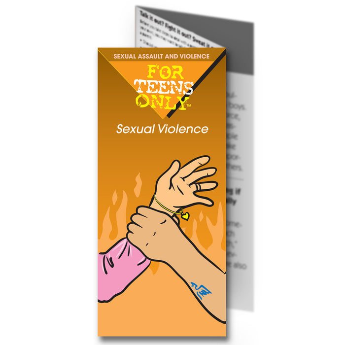 For Teens Only Pamphlet: Sexual Violence 25 pack product image