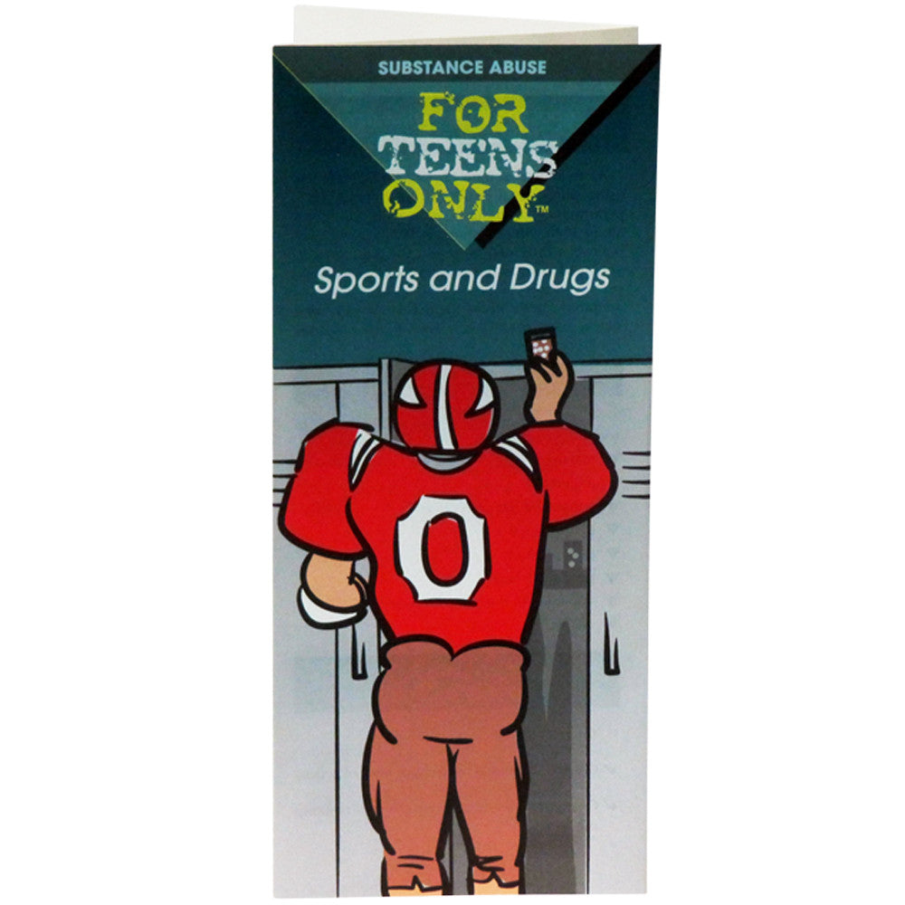 For Teens Only Pamphlet: Sports and Drugs 25 pack product image