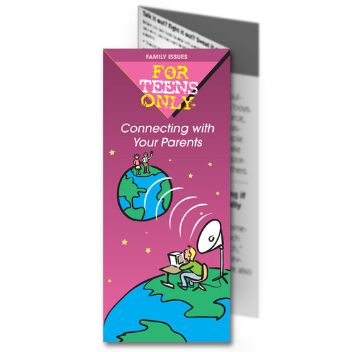 For Teens Only Pamphlet: Connecting with Your Parents 25 pack product image