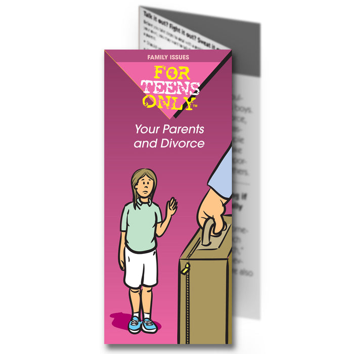 For Teens Only Pamphlet: Your Parents and Divorce 25 pack product image
