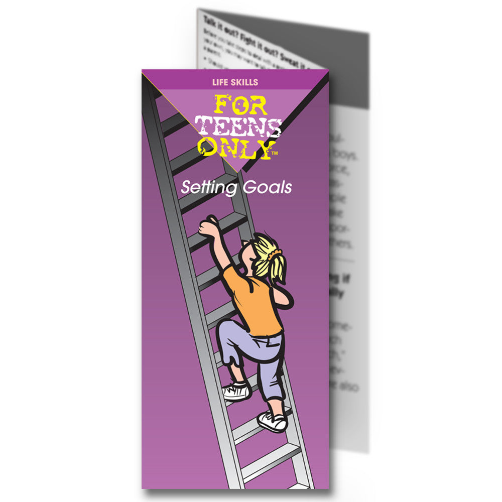 For Teens Only Pamphlet: Setting Goals 25 pack product image
