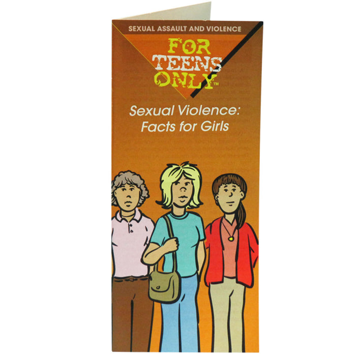 For Teens Only Pamphlet: Sexual Violence: Facts for Girls 25 pack product image
