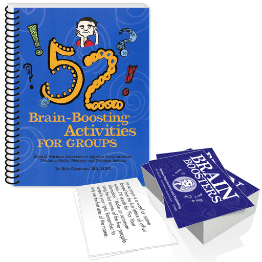 52 Brain Boosting Activities for Groups Set