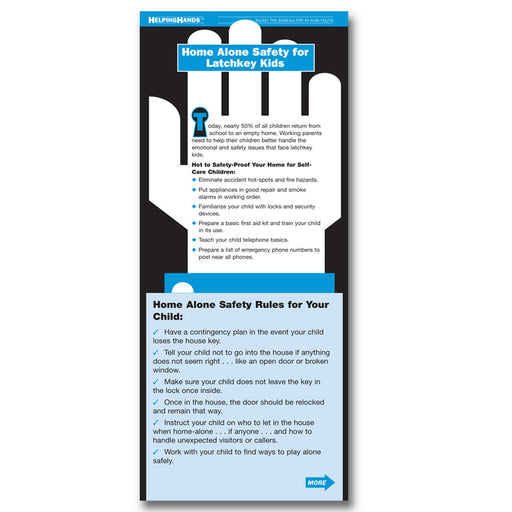 Helping Hands Card: Home Alone Safety for Latchkey Kids 25 pack product image