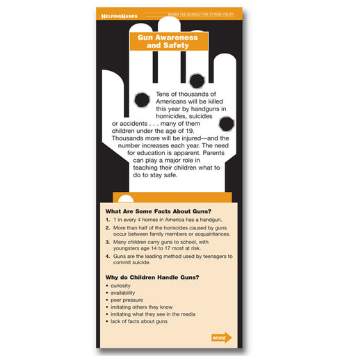 Helping Hands Card: Gun Awareness and Safety 25 pack product image