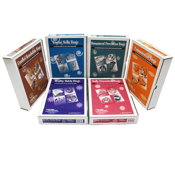 Middle School Bingo Games Series Set of 6 product image