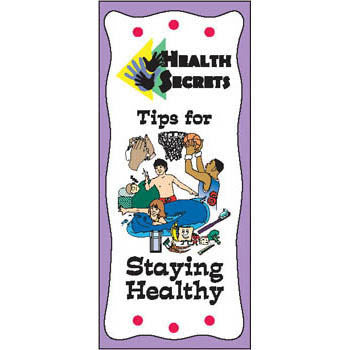Health Secrets Pamphlet: Tips for Staying Healthy 25 pack product image